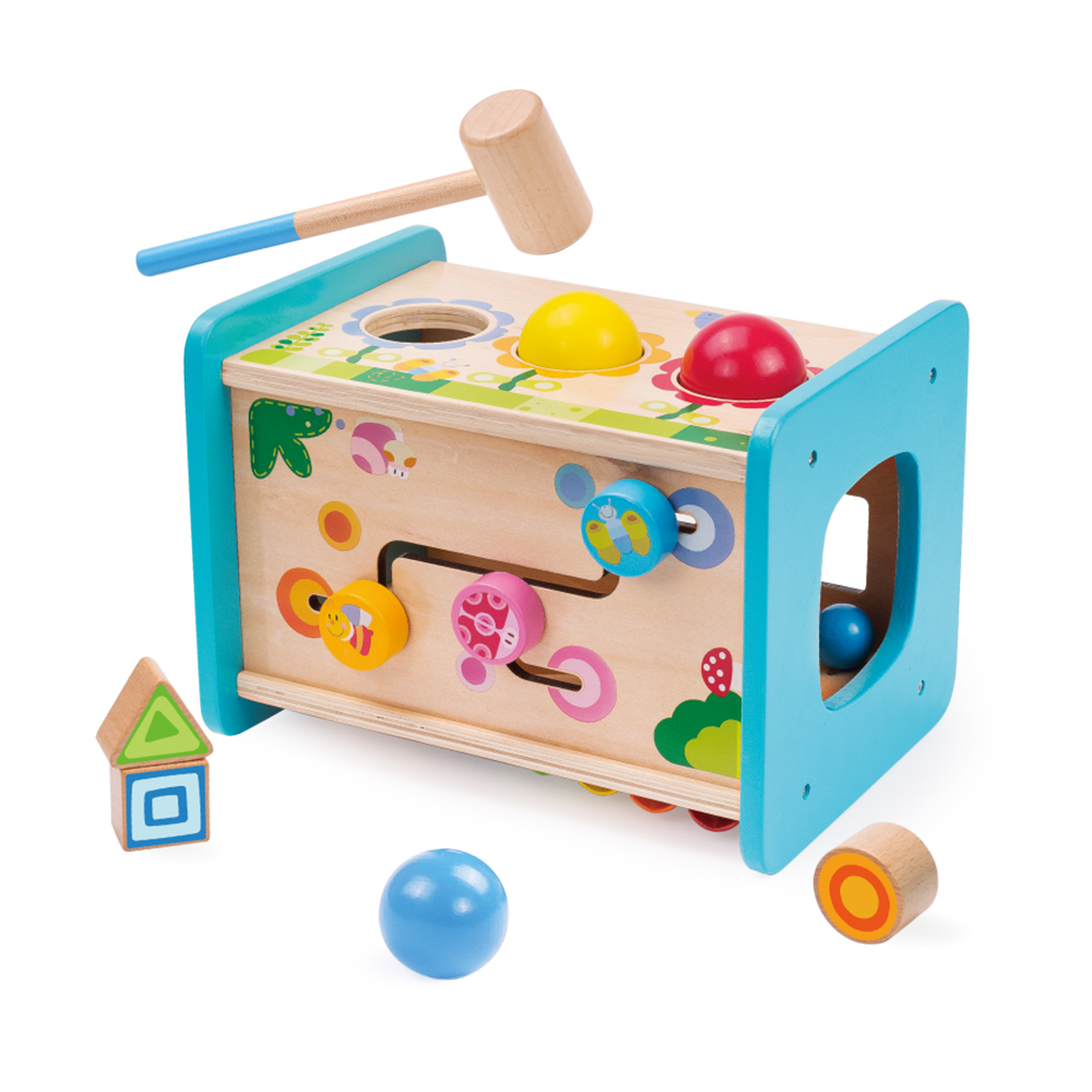 Wooden Activity Box with Music