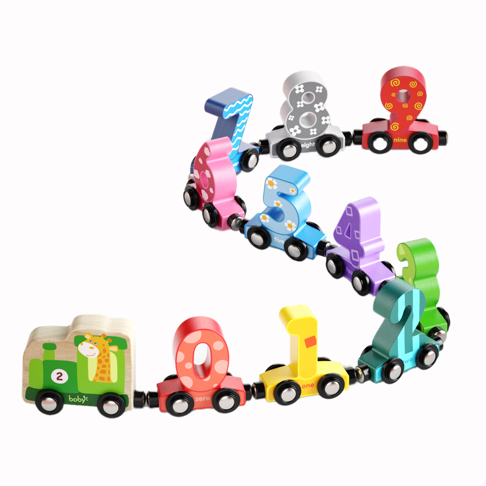 Number Train-Magnetic One-Piece