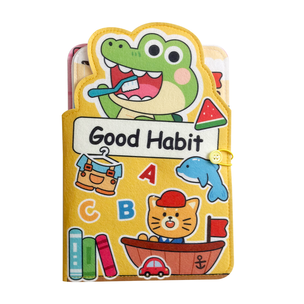 Montessori Busy Cloth Book