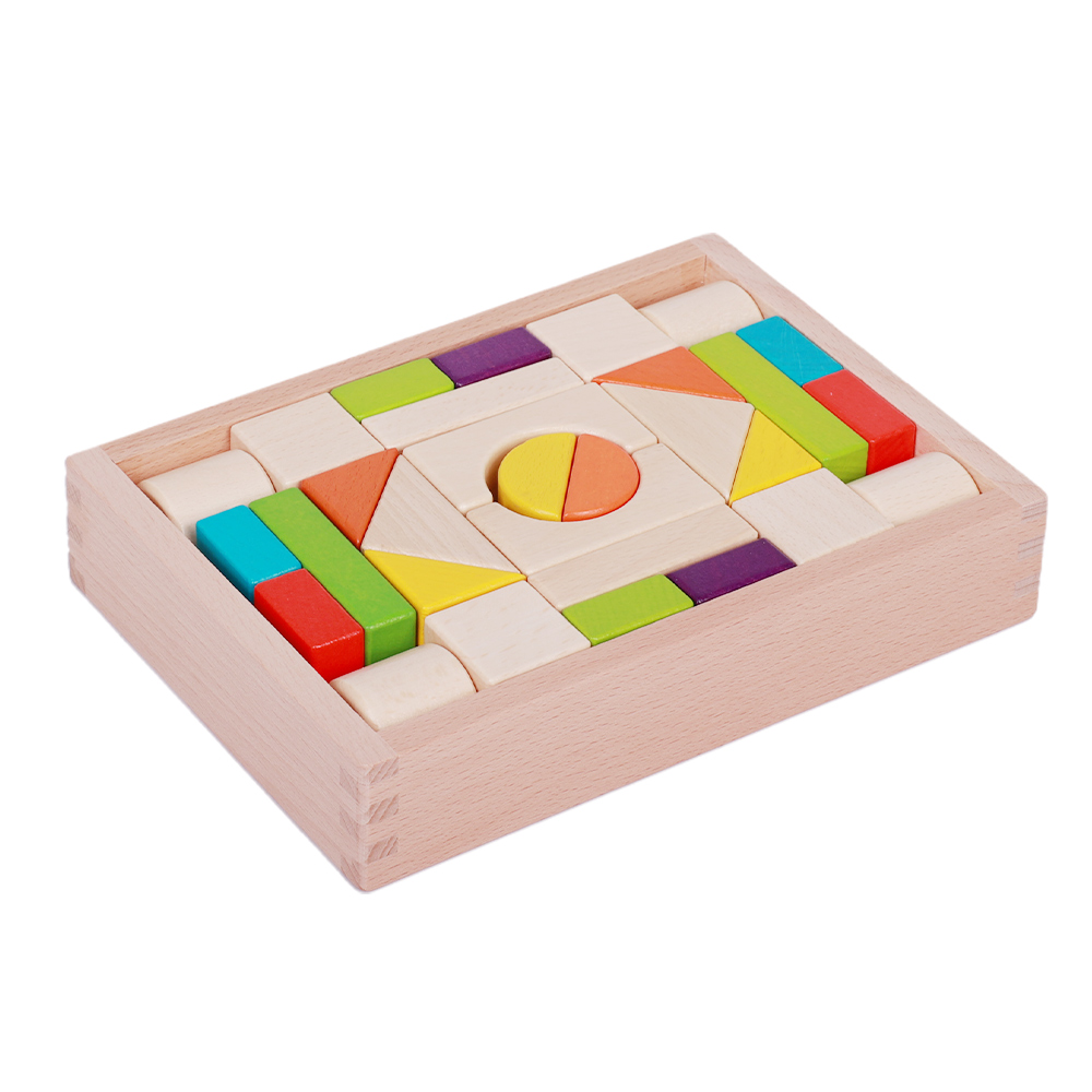 Wooden Building Blocks‑30Pcs