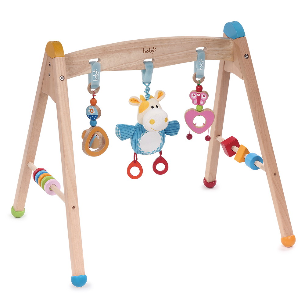 Solid Wood Baby Activity Gym